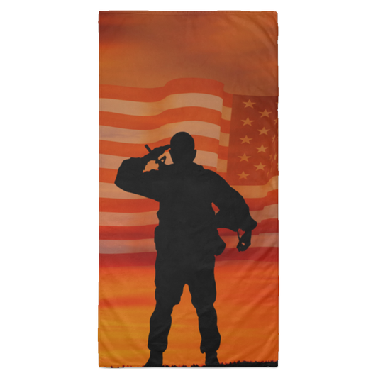 American Soldier Towel - 35x70
