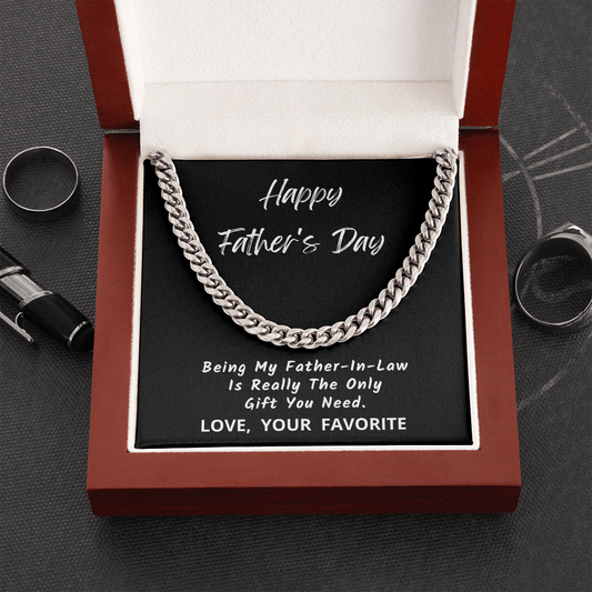 Love Your Favorite- Cuban Link Chain Necklace